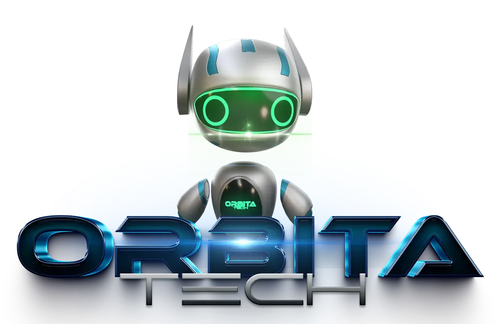 Logo-Orbita-Tech-3D-con-personaje-blanco