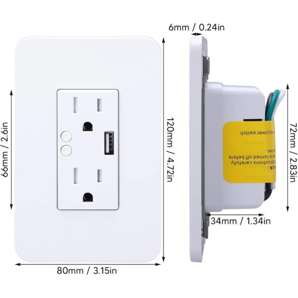 ENCHUFE INTELIGENTE WIFI KS-604S - Imagen 3