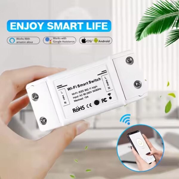 INTERRUPTOR INTELIGENTE WIFI MS-101 - Imagen 2