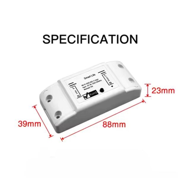 INTERRUPTOR INTELIGENTE WIFI MS-101 - Imagen 3